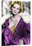 Joan Bennett (1910-1990). American actress by Anonymous