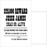 Wanted poster by Anonymous