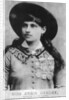 Annie Oakley, American exhibition sharpshooter by Anonymous