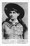 Annie Oakley, American exhibition sharpshooter by Anonymous