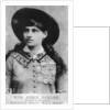 Annie Oakley, American exhibition sharpshooter by Anonymous