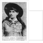 Annie Oakley, American exhibition sharpshooter by Anonymous