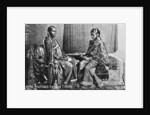 Hindu nautches playing cards, India by Anonymous