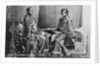 Hindu nautches playing cards, India by Anonymous