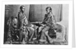 Hindu nautches playing cards, India by Anonymous