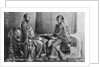Hindu nautches playing cards, India by Anonymous