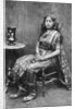 Native dancing girl, India by Anonymous