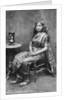 Native dancing girl, India by Anonymous