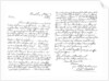Letter by Robert Burns to Mrs Dunlop of Haddington by Frederick George Netherclift