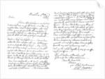 Letter by Robert Burns to Mrs Dunlop of Haddington by Frederick George Netherclift