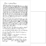 Letter by Titus Oates to the Duke of Bolton by Frederick George Netherclift