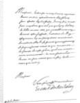 Letter by Cardinal Richelieu, to Monsieur de la Motte by Frederick George Netherclift