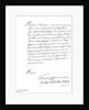 Letter by Cardinal Richelieu, to Monsieur de la Motte by Frederick George Netherclift