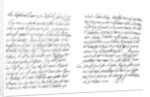 Letter by William III King of England by Frederick George Netherclift