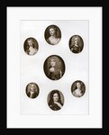 Group of portraits by Anonymous