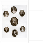 Group of portraits by Anonymous