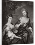Sarah, Duchess of Marlborough, and Lady Fitzharding by Anonymous