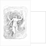 First sketch for the enamel 'The Hour in All Its Glory Shall Be Led Away Everlastingly' by Anonymous