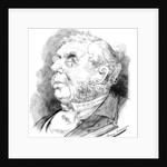 Puzzle head depicting British politician George Joachim Goschen, from Punch by Anonymous