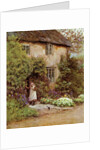 The Cottage Door by Anonymous