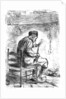 The Smoker by Jozef Israels