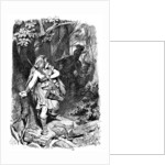 A Teuton maiden pursued by Romans by Karl Theodor von Piloty