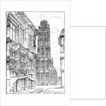 The Cathedral Spire, Rouen by Anonymous