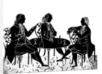 The Messrs Hostayn and the Reverend R Wood by Anonymous