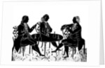 The Messrs Hostayn and the Reverend R Wood by Anonymous