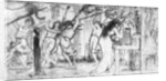 First sketch of 'The Vintage Festival', c1871 (c1880-1882) by Anonymous