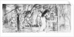 First sketch of 'The Vintage Festival', c1871 (c1880-1882) by Anonymous