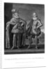 Christian IV, King of Denmark, with his eldest son Frederick by Robert Dunkarton