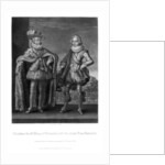 Christian IV, King of Denmark, with his eldest son Frederick by Robert Dunkarton