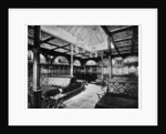 First class smoking room on board the P&O steamship SS 'India' by Anonymous