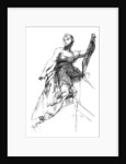 Decorative study for 'The Apotheosis of the Law' by Anonymous