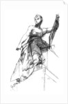 Decorative study for 'The Apotheosis of the Law' by Anonymous