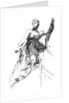 Decorative study for 'The Apotheosis of the Law' by Anonymous
