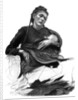 Study of a woman holding a baby by Anonymous