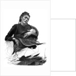 Study of a woman holding a baby by Anonymous