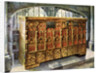 14th century buttressed coffer by Edwin Foley