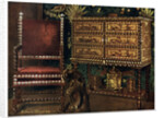Group of late 16th century continental furniture by Edwin Foley