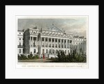 The centre of Cumberland Terrace, Regents Park, London by W Wallis