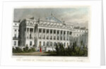 The centre of Cumberland Terrace, Regents Park, London by W Wallis