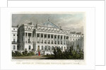 The centre of Cumberland Terrace, Regents Park, London by W Wallis