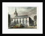 Church of St Michael Queenhithe, City of London by J Tingle