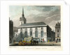 Church of St Michael Queenhithe, City of London by J Tingle