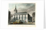 Church of St Michael Queenhithe, City of London by J Tingle