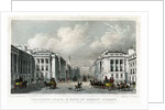 Waterloo Place and part of Regent Street, Westminster, London by William Tombleson