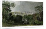 Alnwick Castle, Northumberland by L Kunstvortag
