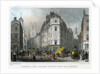 Cornhill and Lombard Street from Poultry, City of London by S Lacey